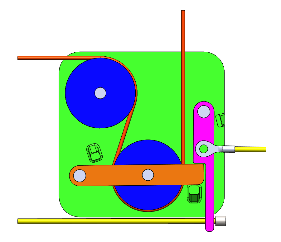 Actuator Cable Disengagement